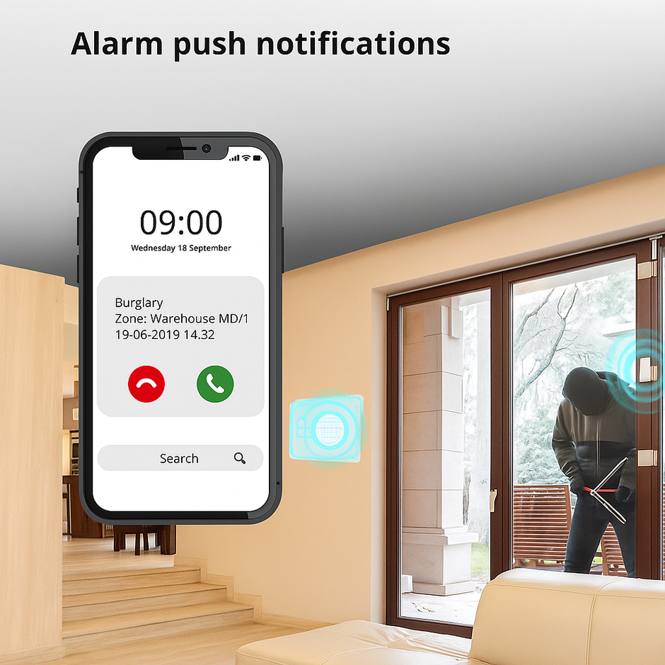 GuardiaLink HaloTouch G5 Alarm Kit